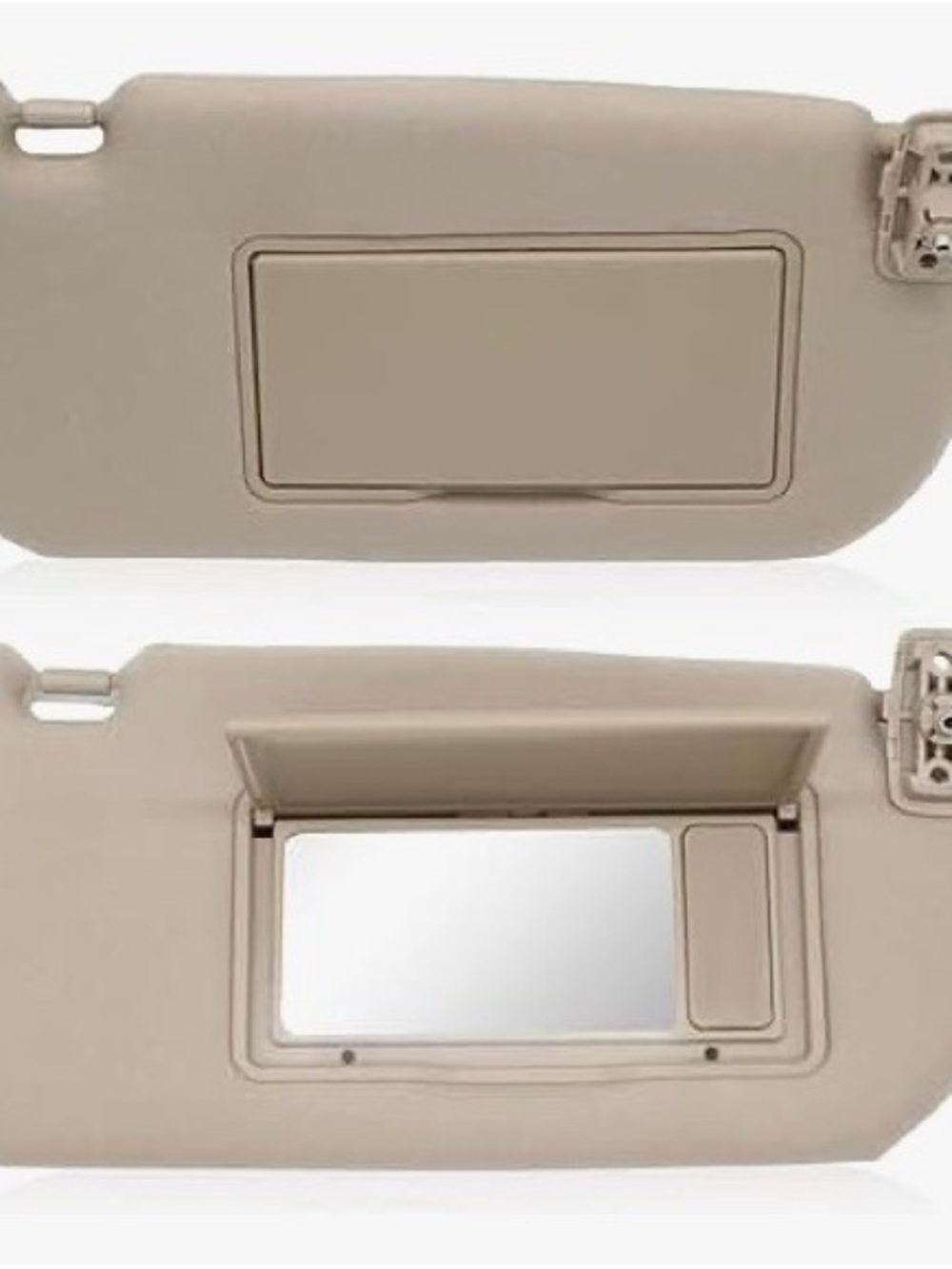 Beige Sun Visor Compatible with Sport-Age 2005-2010 W/O Light Driver&Passenger